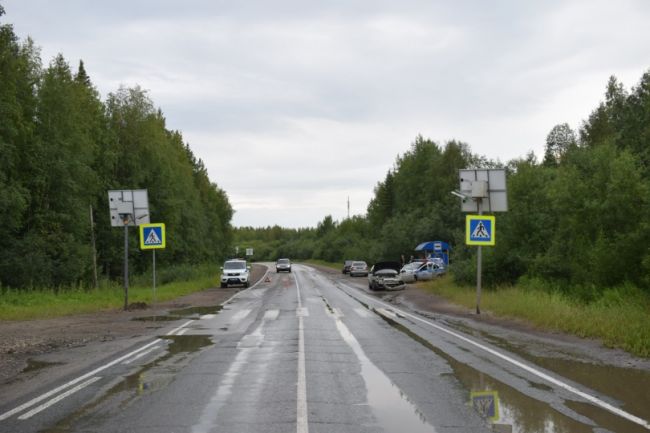 В Ухте водитель ВАЗ совершил столкновение с Киа при развороте